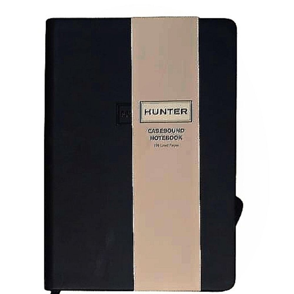 Hunter  Casebound Notebook- Black